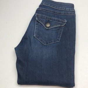 VINTAGE BOOTLEGGER PARADISE SKINNY JEANS 27x33 🇺🇸